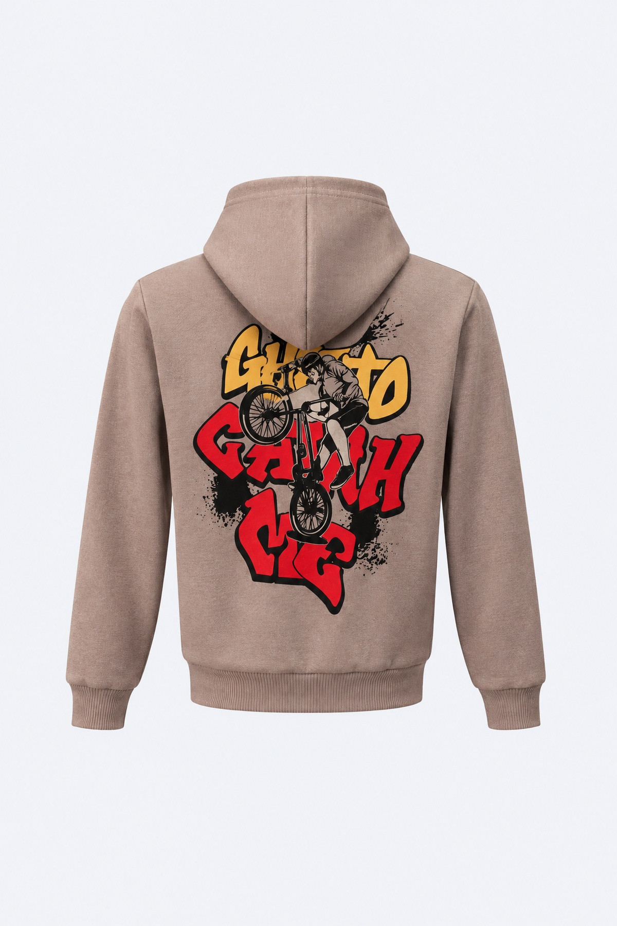 Grafiti Yazılı Kapüşonlu Erkek Çocuk Sweatshirt 3