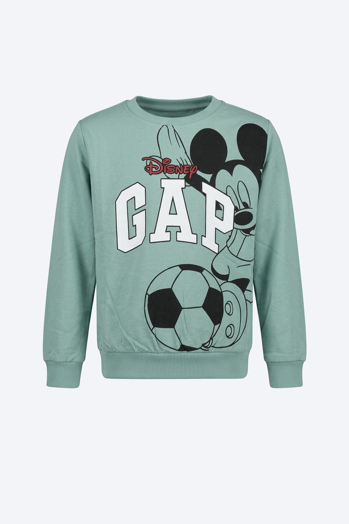 Futbol Topu Baskılı Erkek Çocuk Sweatshirt 1